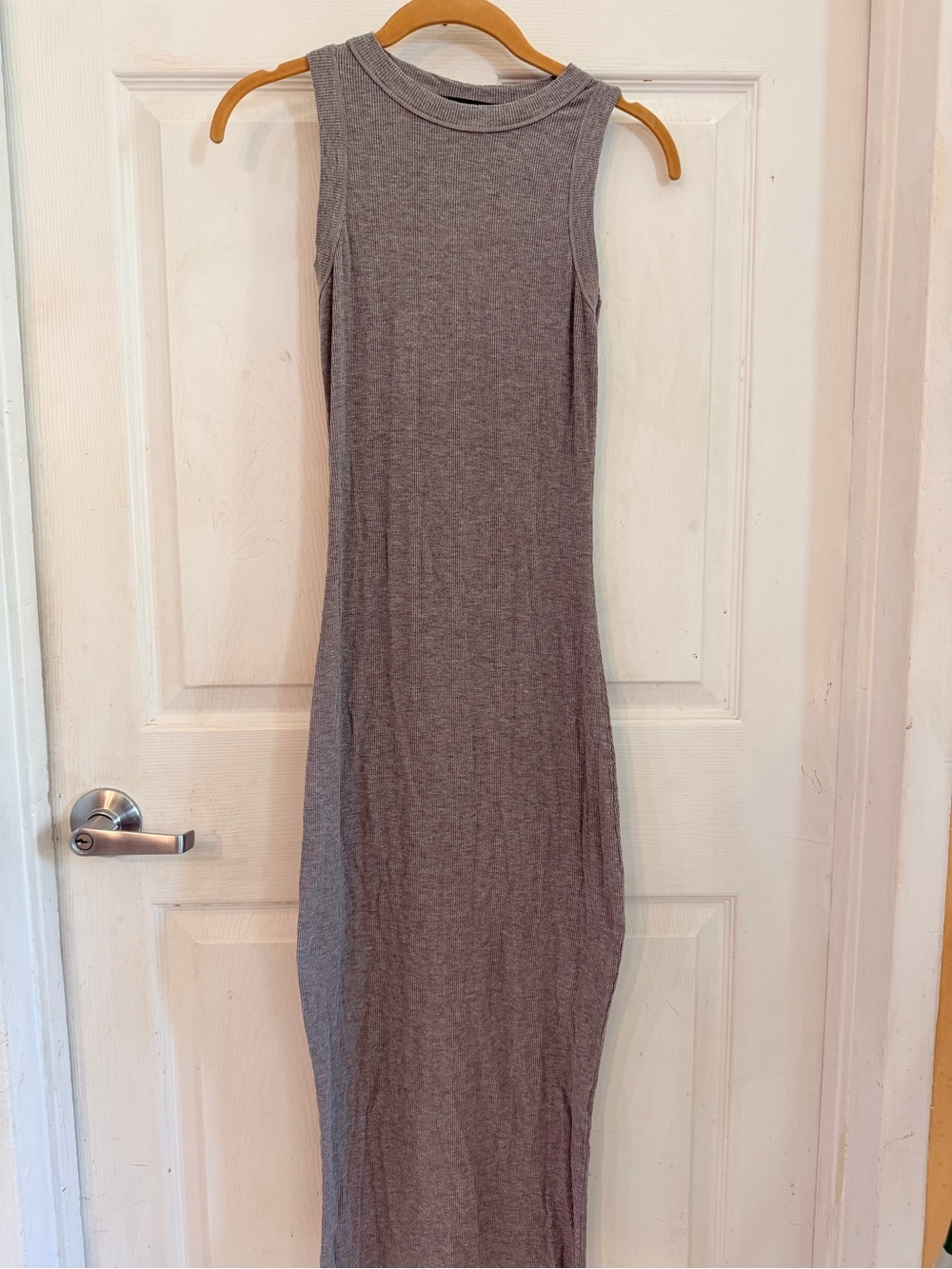JLUXLABEL Gray Sleeveless Maxi Dress